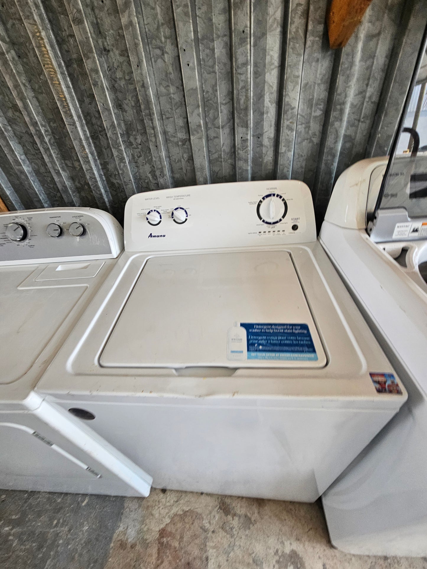 Amana Washer And Electruc Dryer Set
