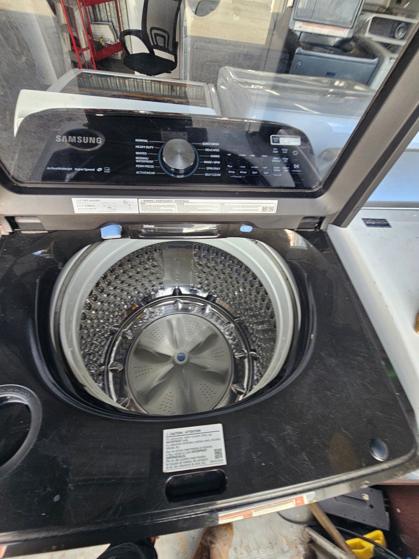 Samsung 5.0 cu. ft. High-Efficiency Top Load Washer