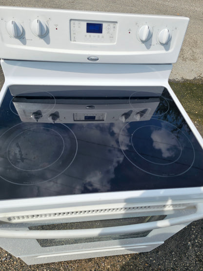 Whirlpool White Electric Stove
