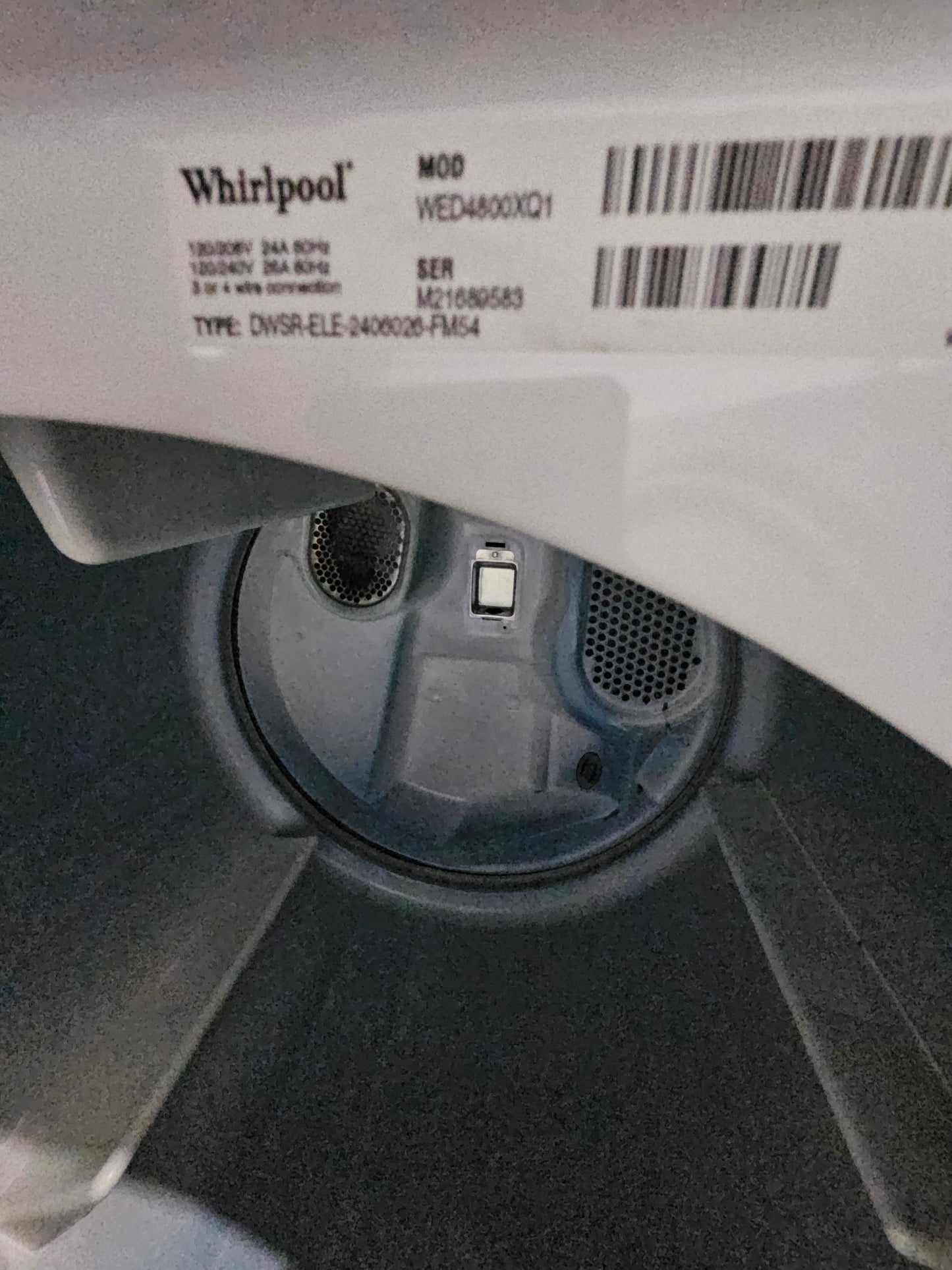 Whirlpool Washer And Electric Dryer Set