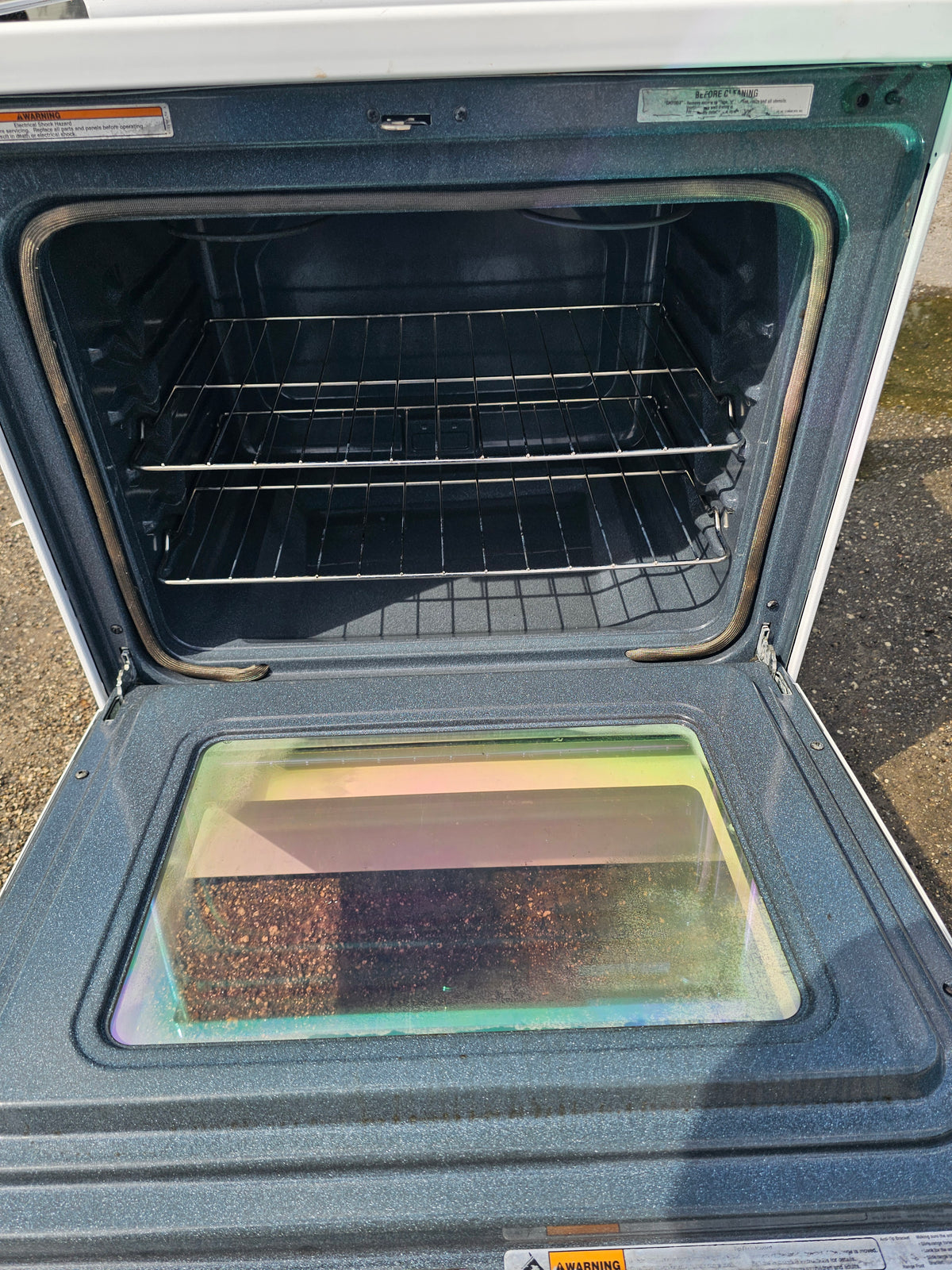 Whirlpool White Electric Stove