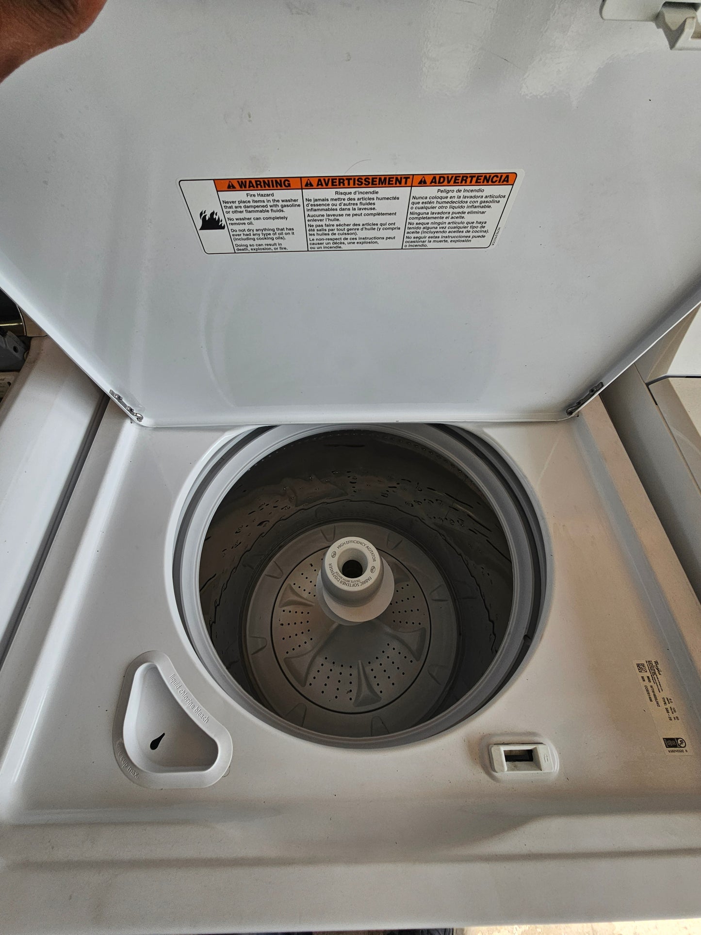 Whirlpool High-Efficiency Top Load Washer