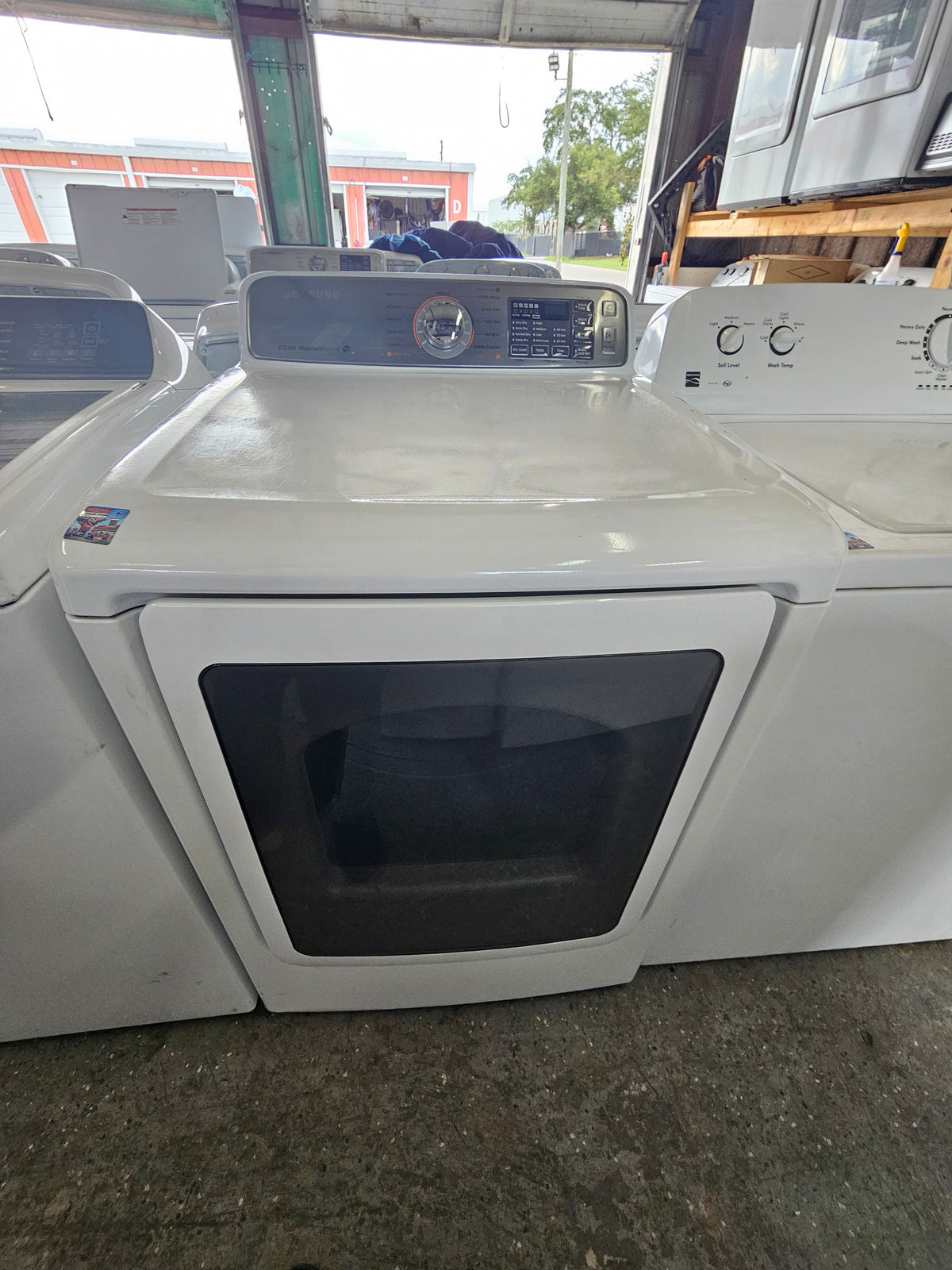 Samsung DV48H7400EW/A2 Electric Dryer
