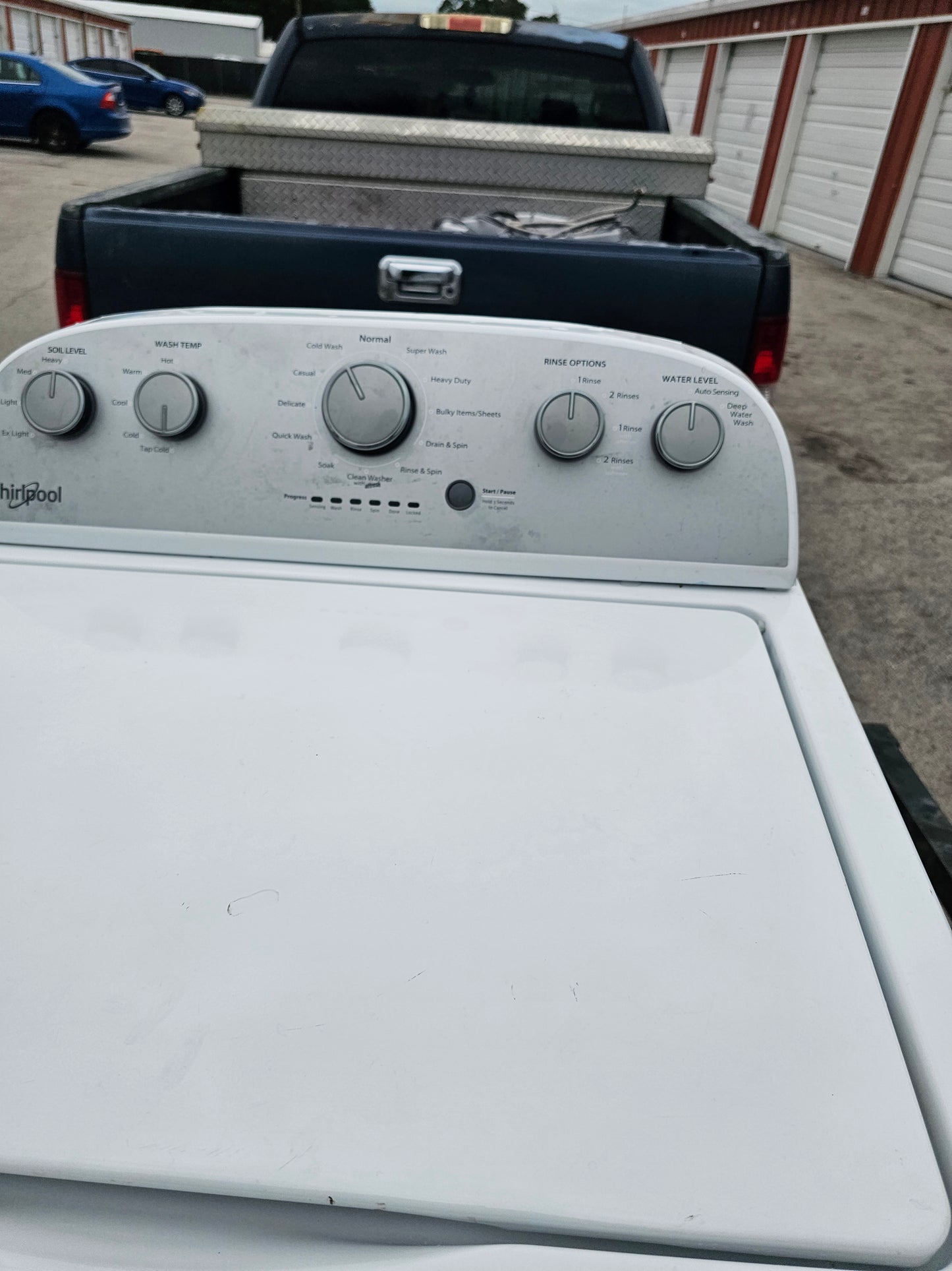 Whirlpool Top Load Washer with Deep Water Wash