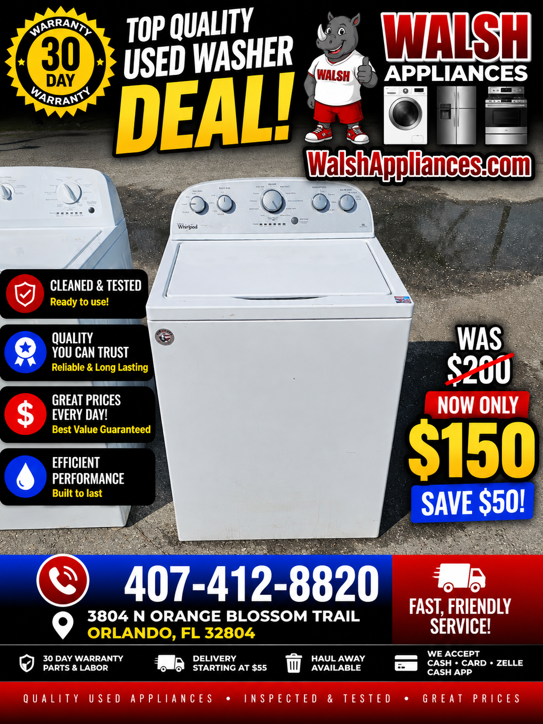 Whirlpool 3.5 cu. ft. Top Load Washer