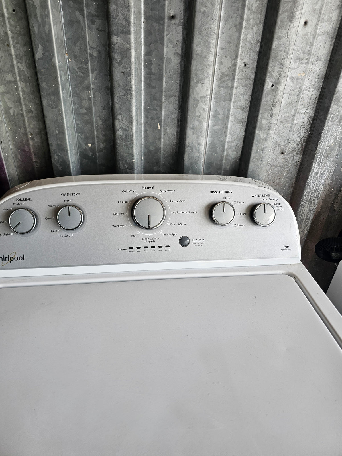 Whirlpool 3.5 cu. ft. High-Efficiency Top-Load Washer