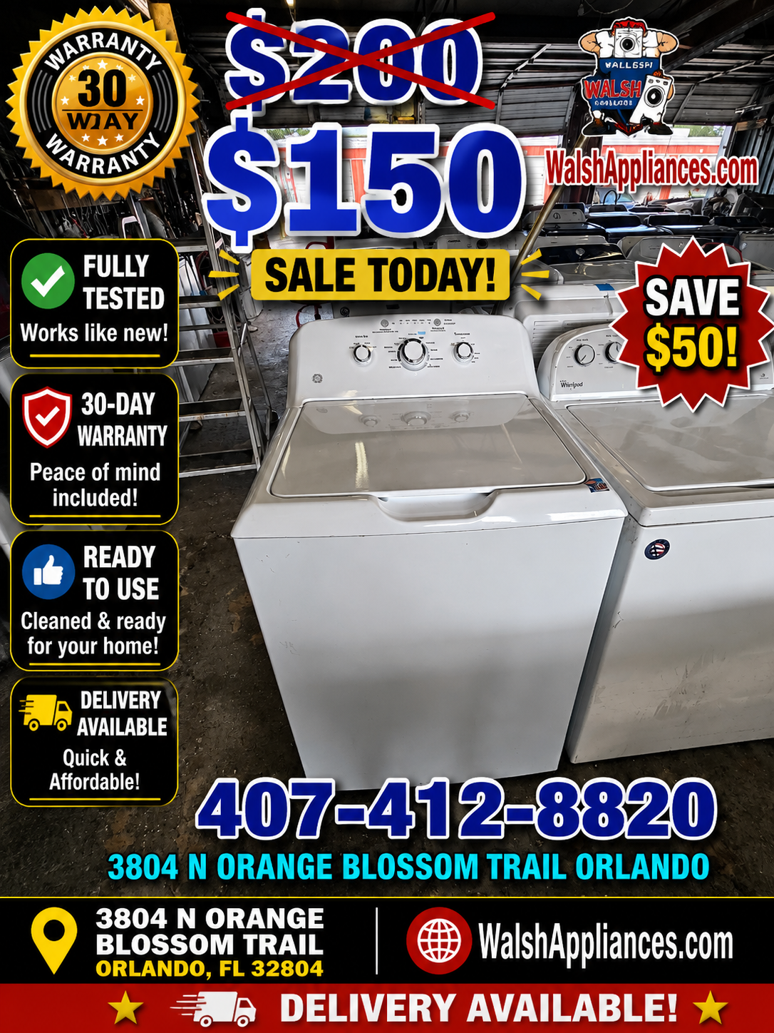 GE HTW240ASK6WS Top-Load Washer