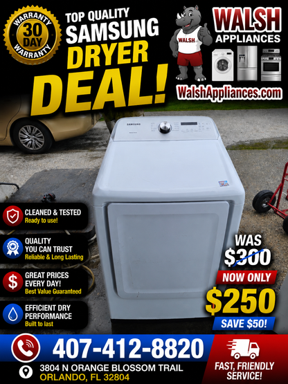 Samsung Electric Dryer