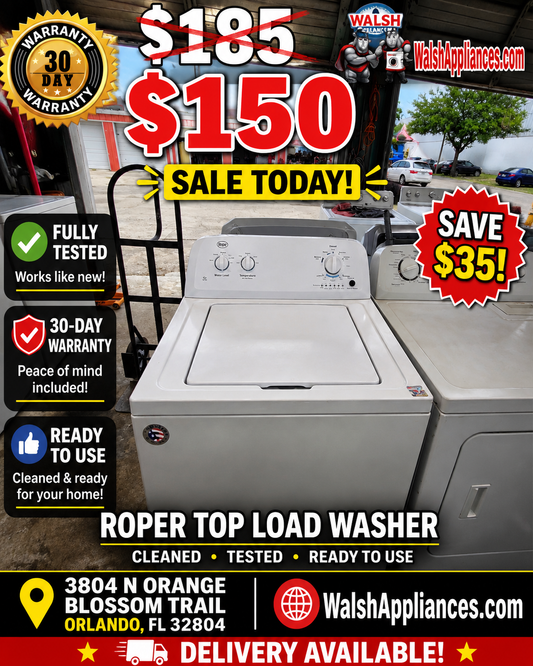 Roper RTW4516FW2 Top-Load Washer
