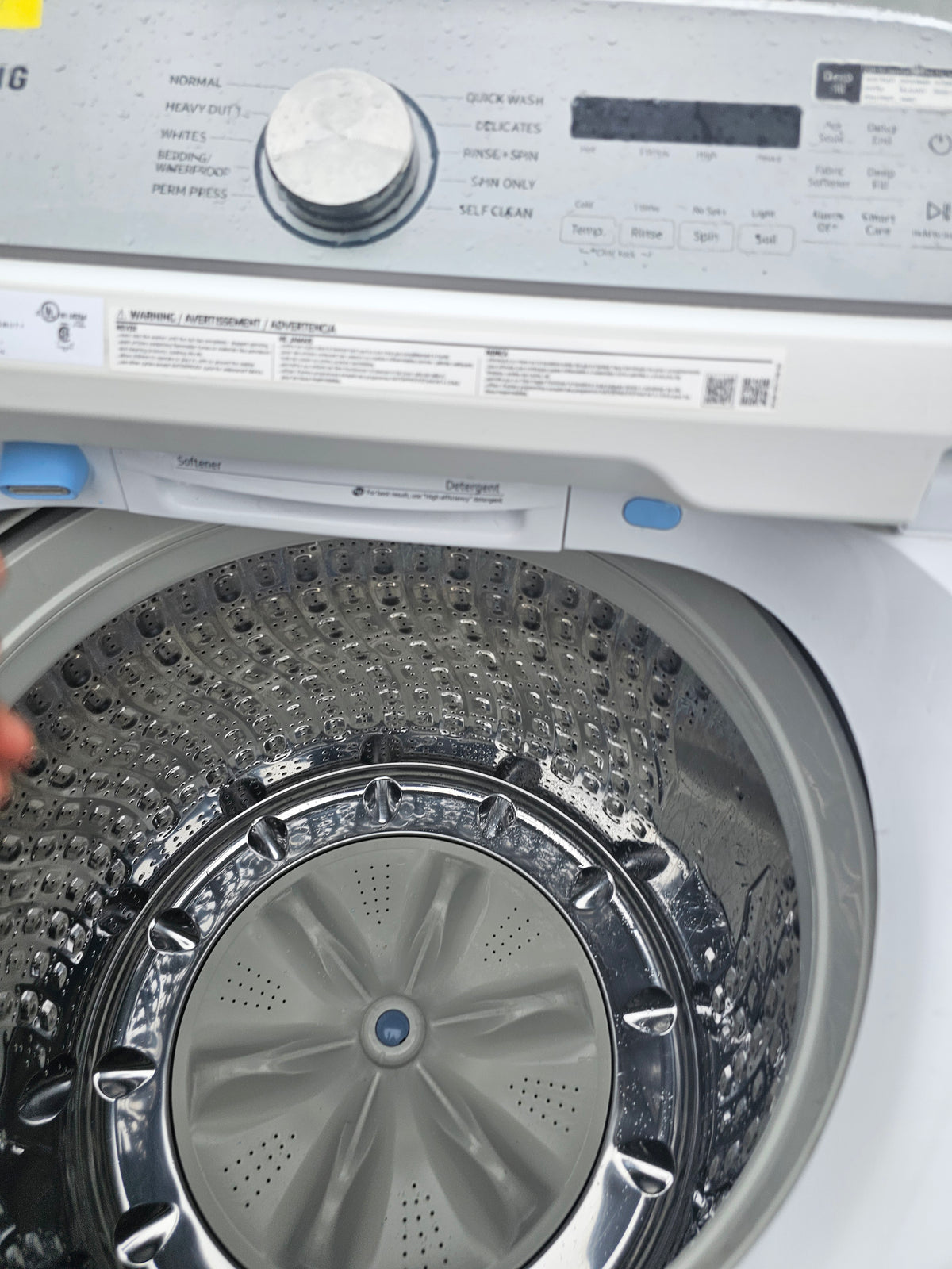 Samsung 5.0 Cu. Ft. High-Efficiency Top Load Washer