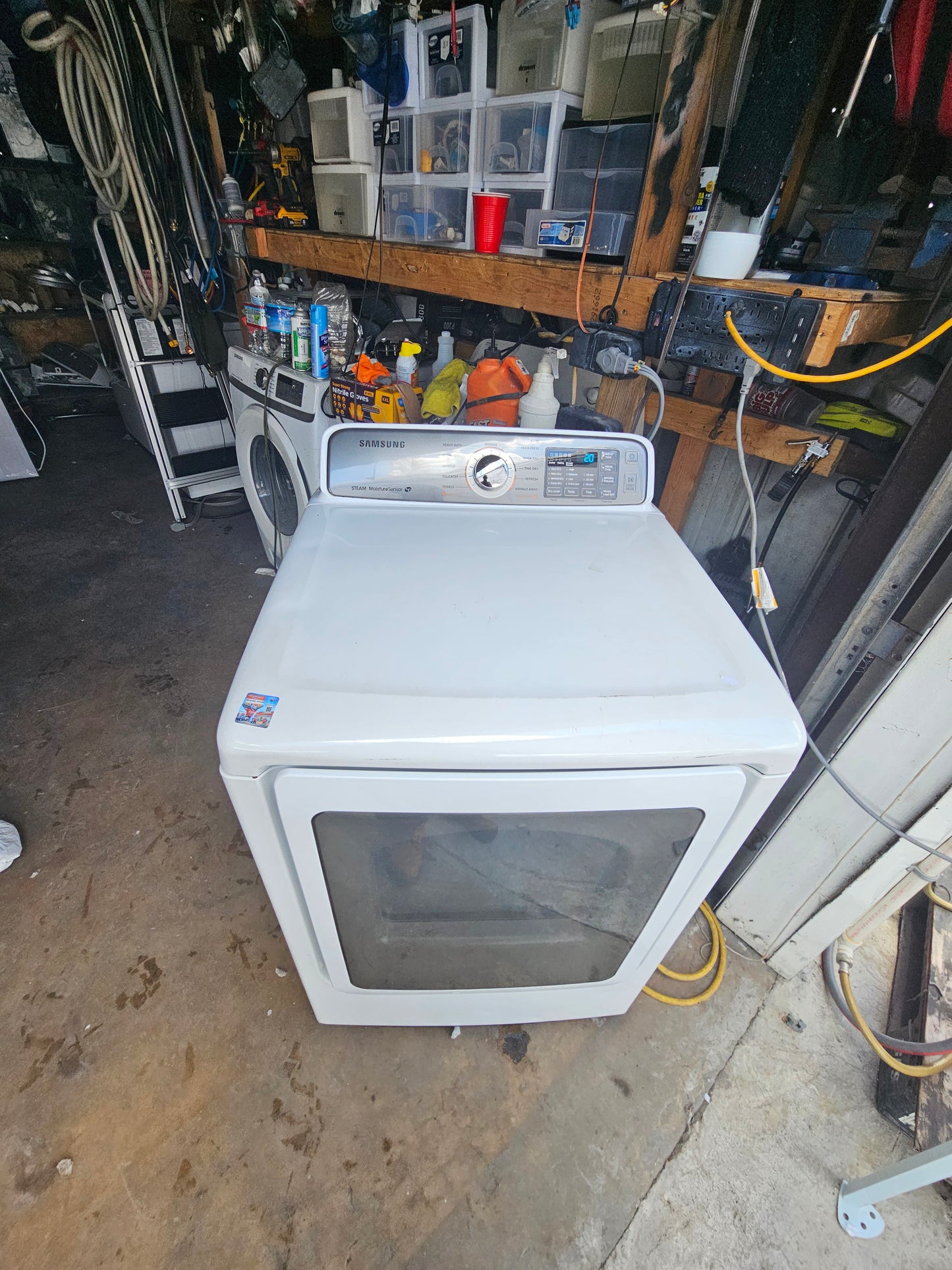 Samsung 7.4 Cu. Ft. Electric Dryer with Steam