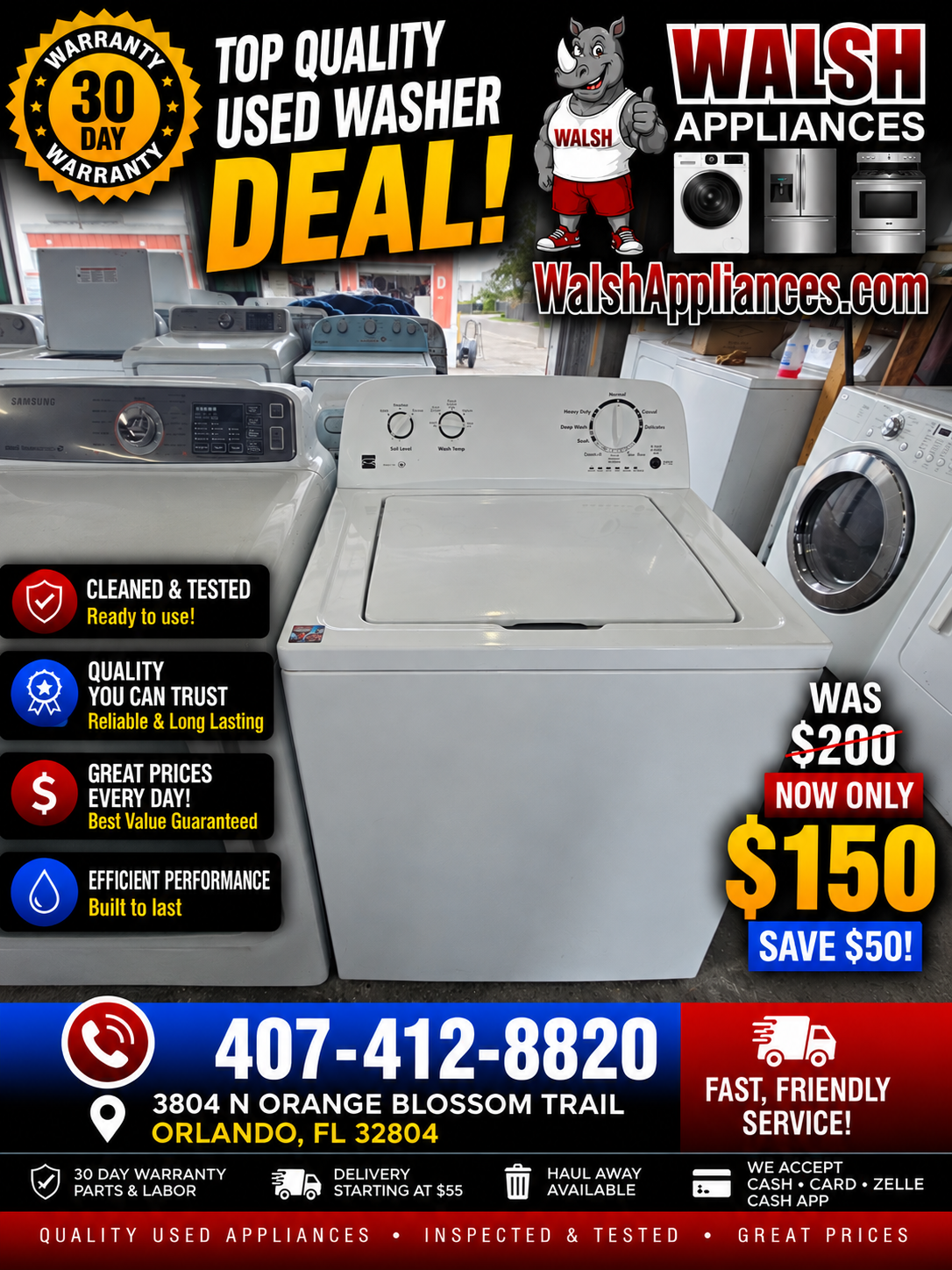 Kenmore Top Load Washer