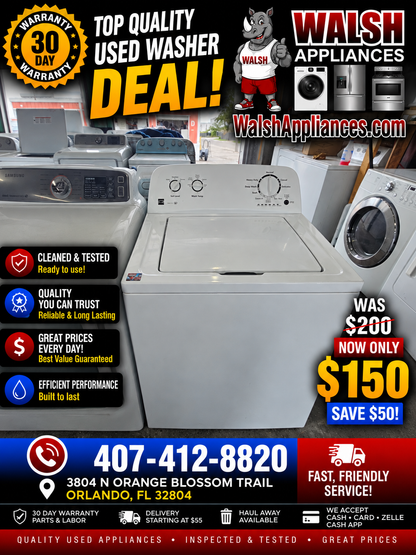 Kenmore Top Load Washer