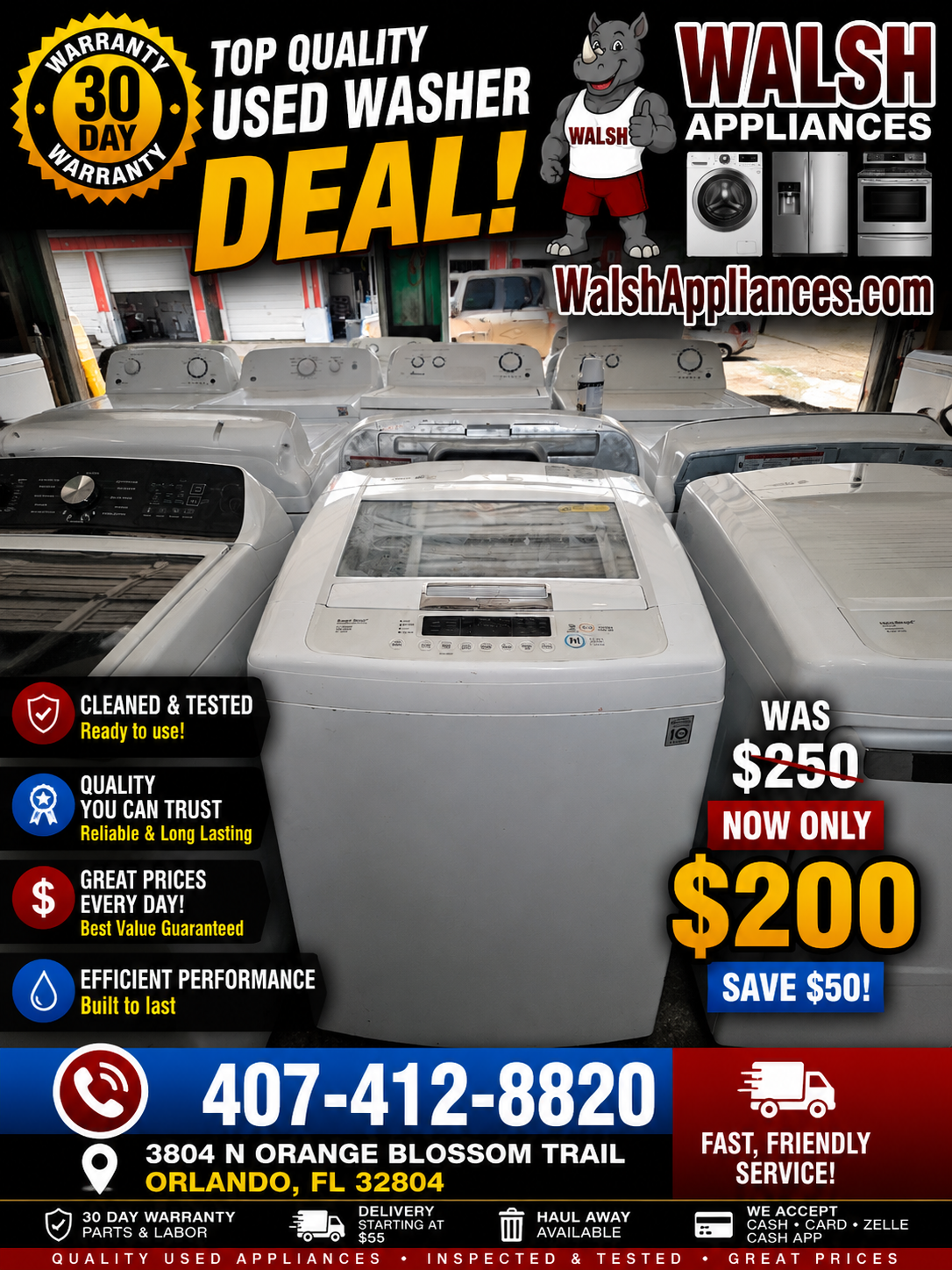 LG WT1101CW High-Efficiency Top Load Washer