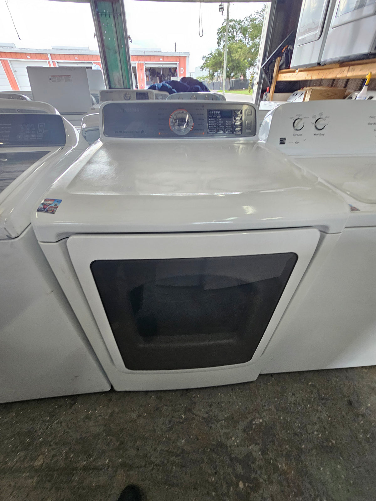 Samsung DV48H7400EW/A2 Electric Dryer