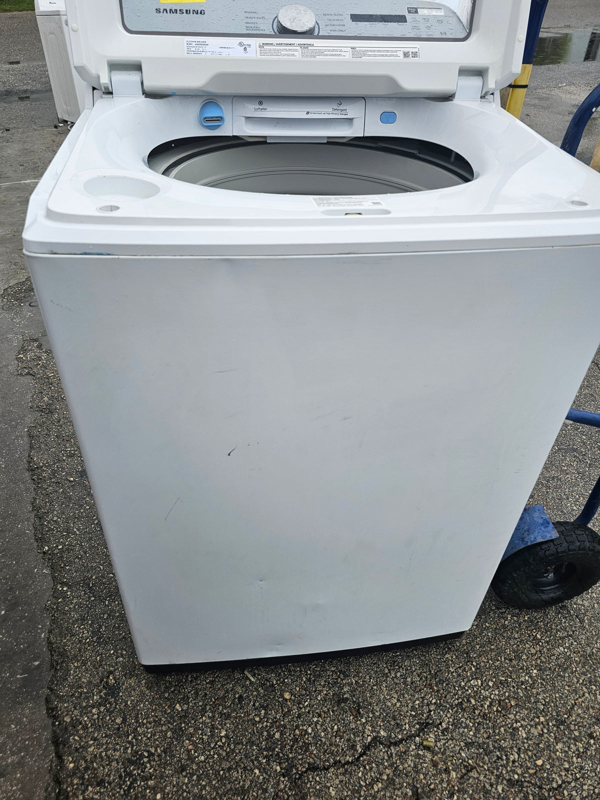Samsung 5.0 Cu. Ft. High-Efficiency Top Load Washer