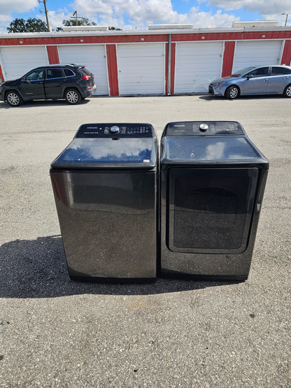 Samsung Washer And Electric Dryer Set