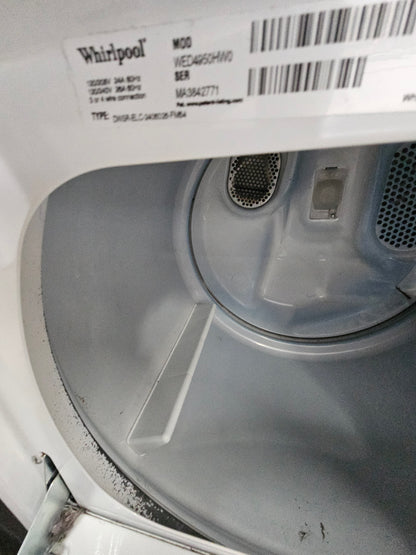 Whirlpool Washer And Electric Dtyer Set