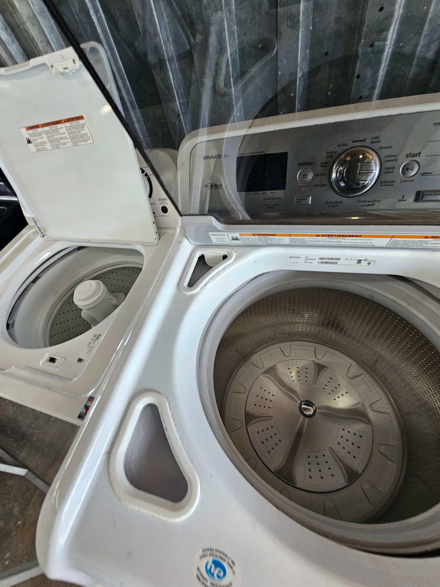 Maytag Bravos XL High-Efficiency Top Load Washer