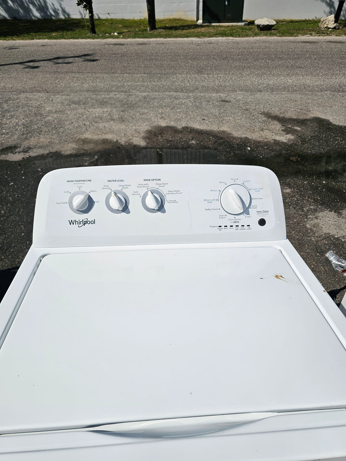 Whirlpool 3.8 cu. ft. High-Efficiency Top Load Washer