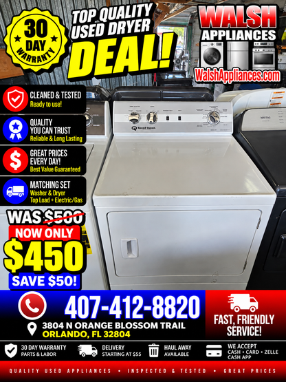 Speed Queen DC5 Classic Electric Dryer