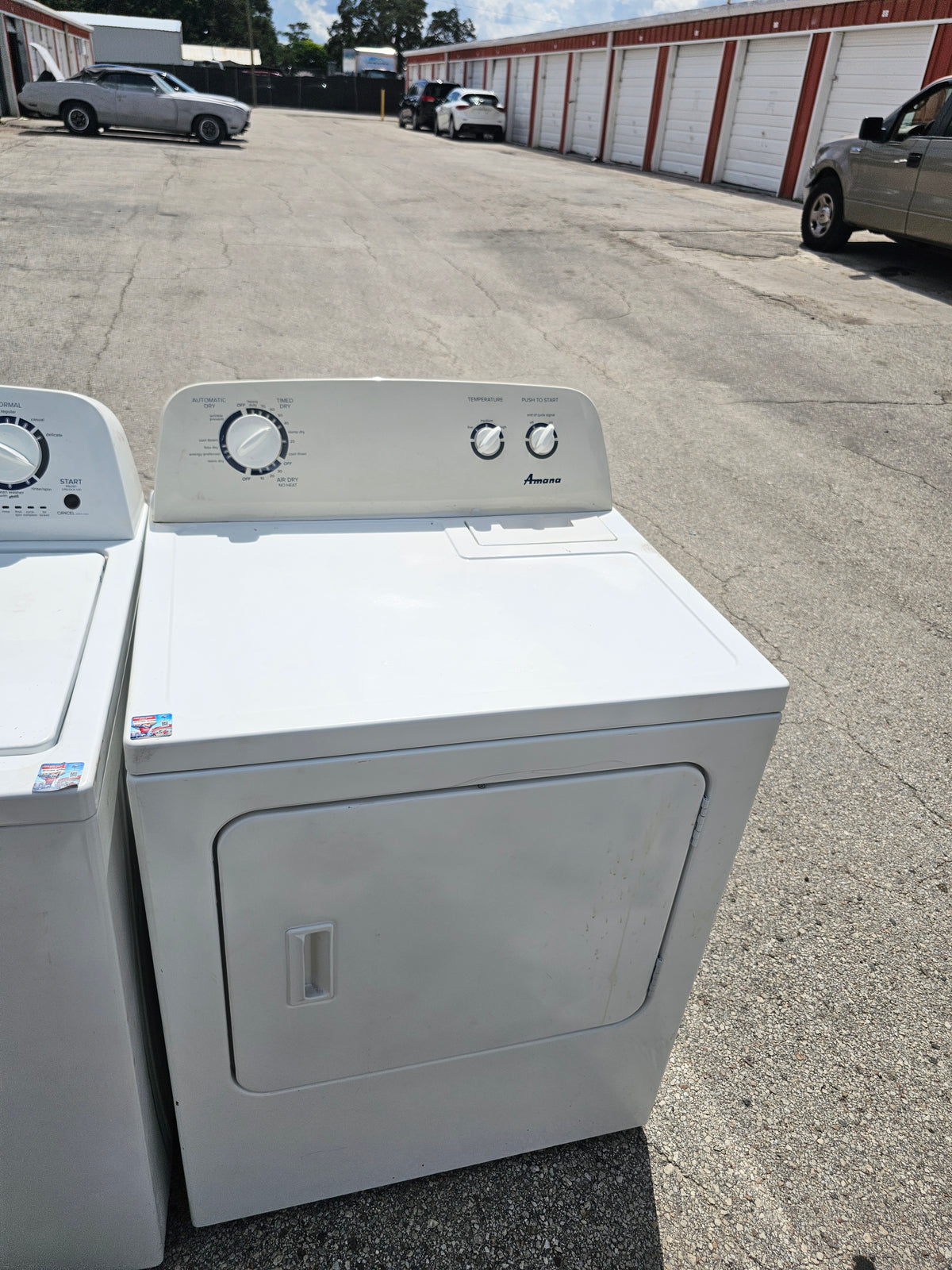 Amana Washer And Electric Dryer Set