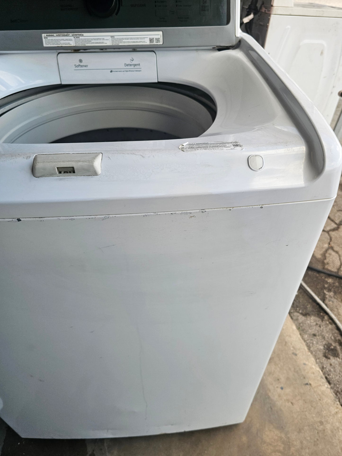 Samsung WA50N7450AW/A4 High-Efficiency Top-Load Washer