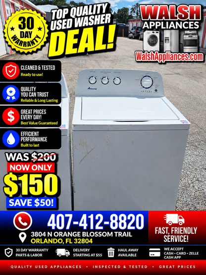 Amana Washer