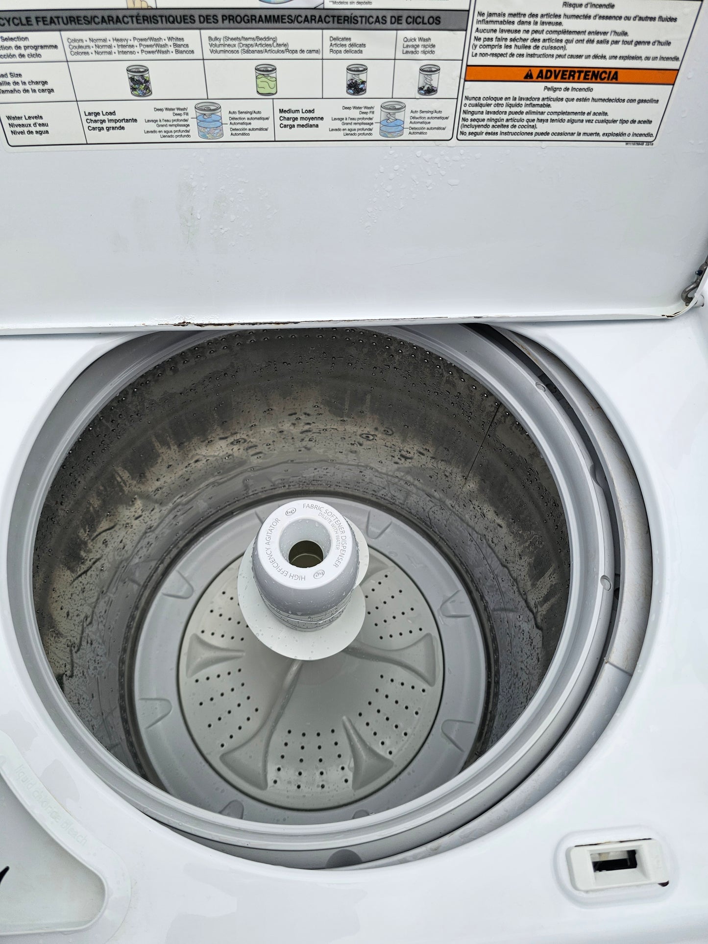 Whirlpool High-Efficiency Top Load Washer