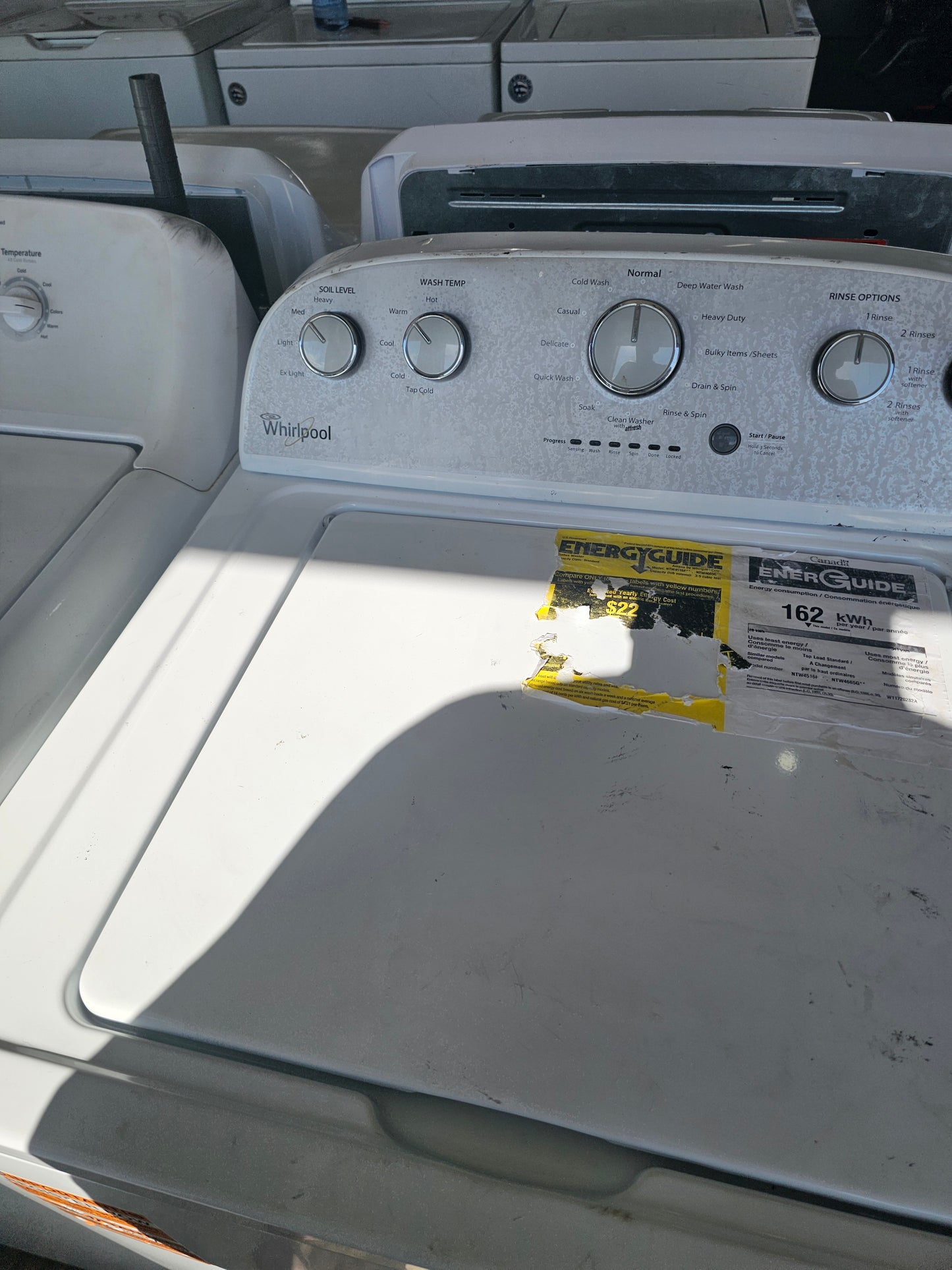 Whirlpool Washer and Electric Dryer Set