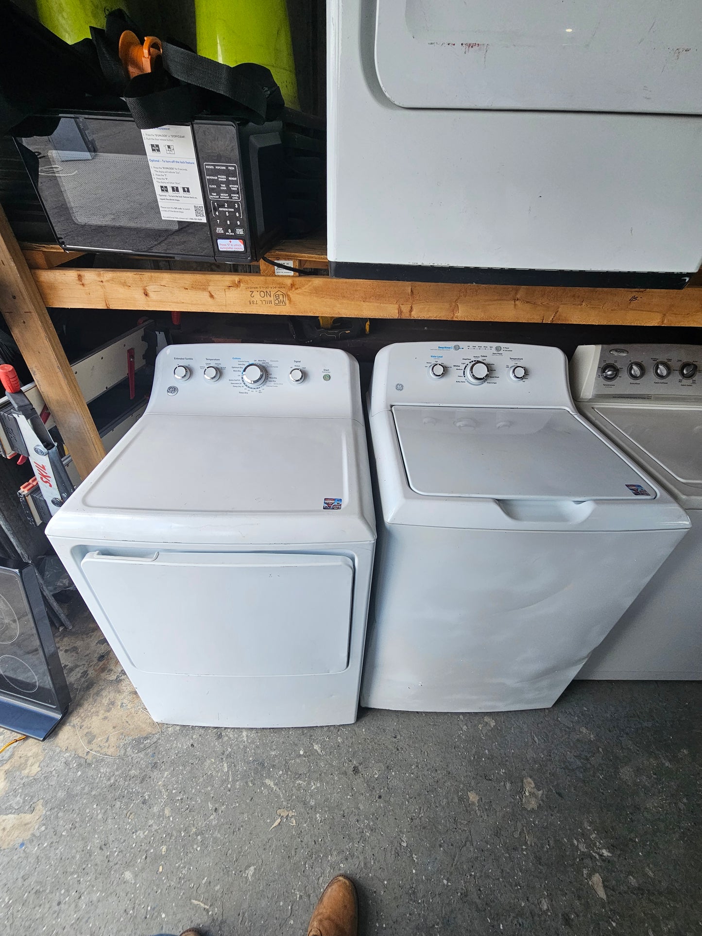 Ge Washer And Electric Dryer