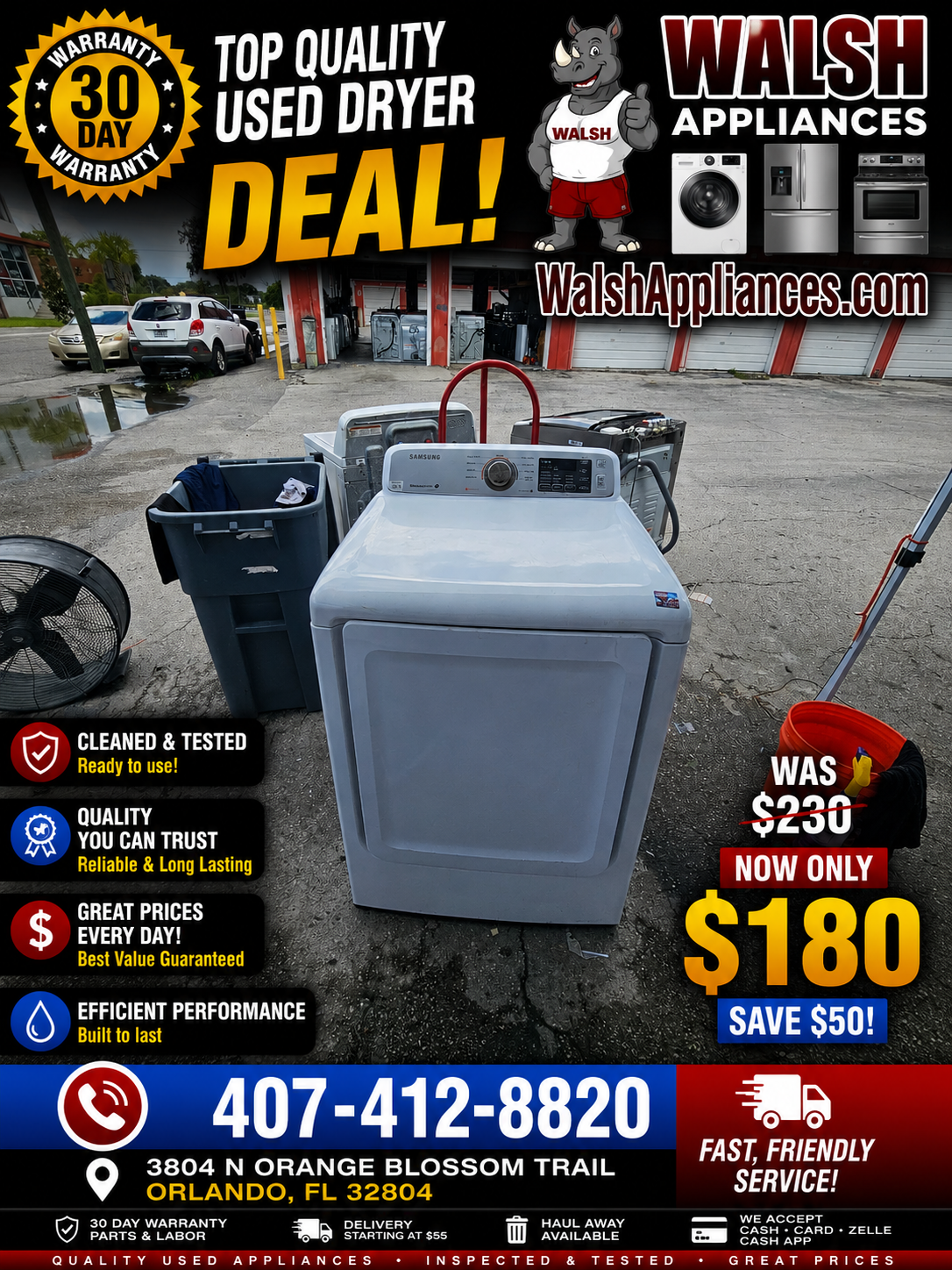 Samsung DV45H7000EW/A2 Electric Dryer