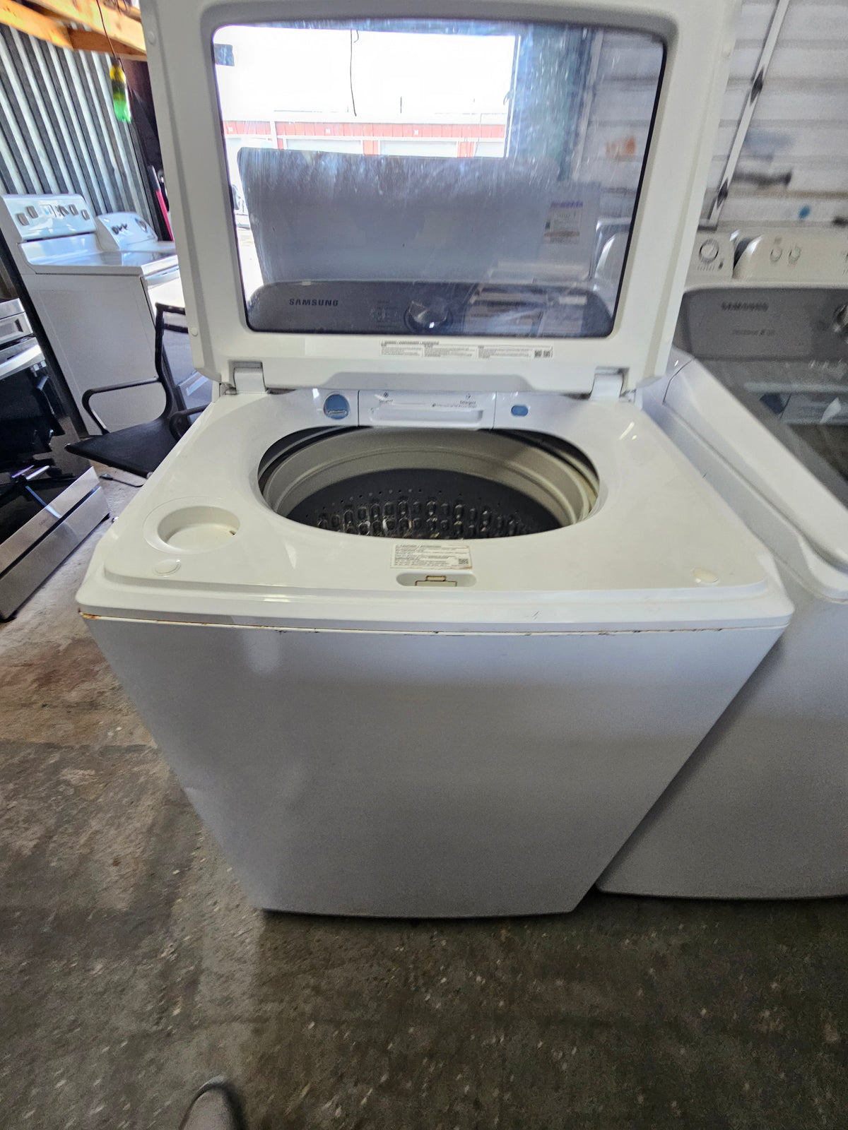 Samsung 5.4 Cu. Ft. High-Efficiency Top Load Washer with Active WaterJet