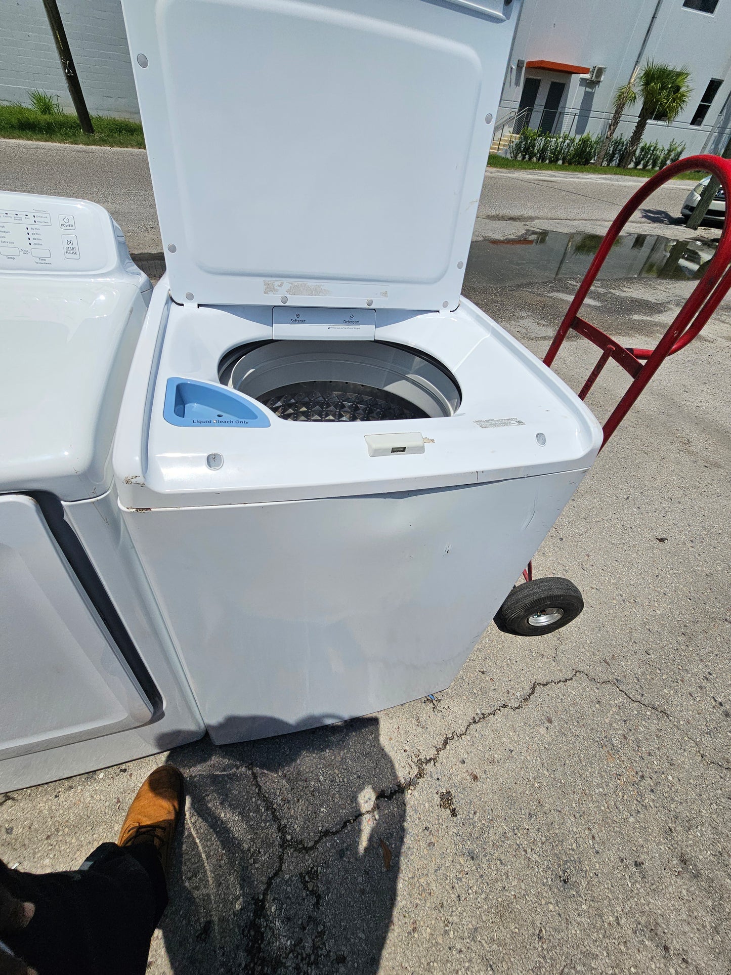 Samsung 4.5 Cu. Ft. High-Efficiency Top Load Washer