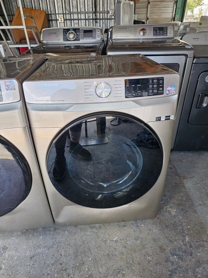 Samsung Washer And Electric Dryer Sst