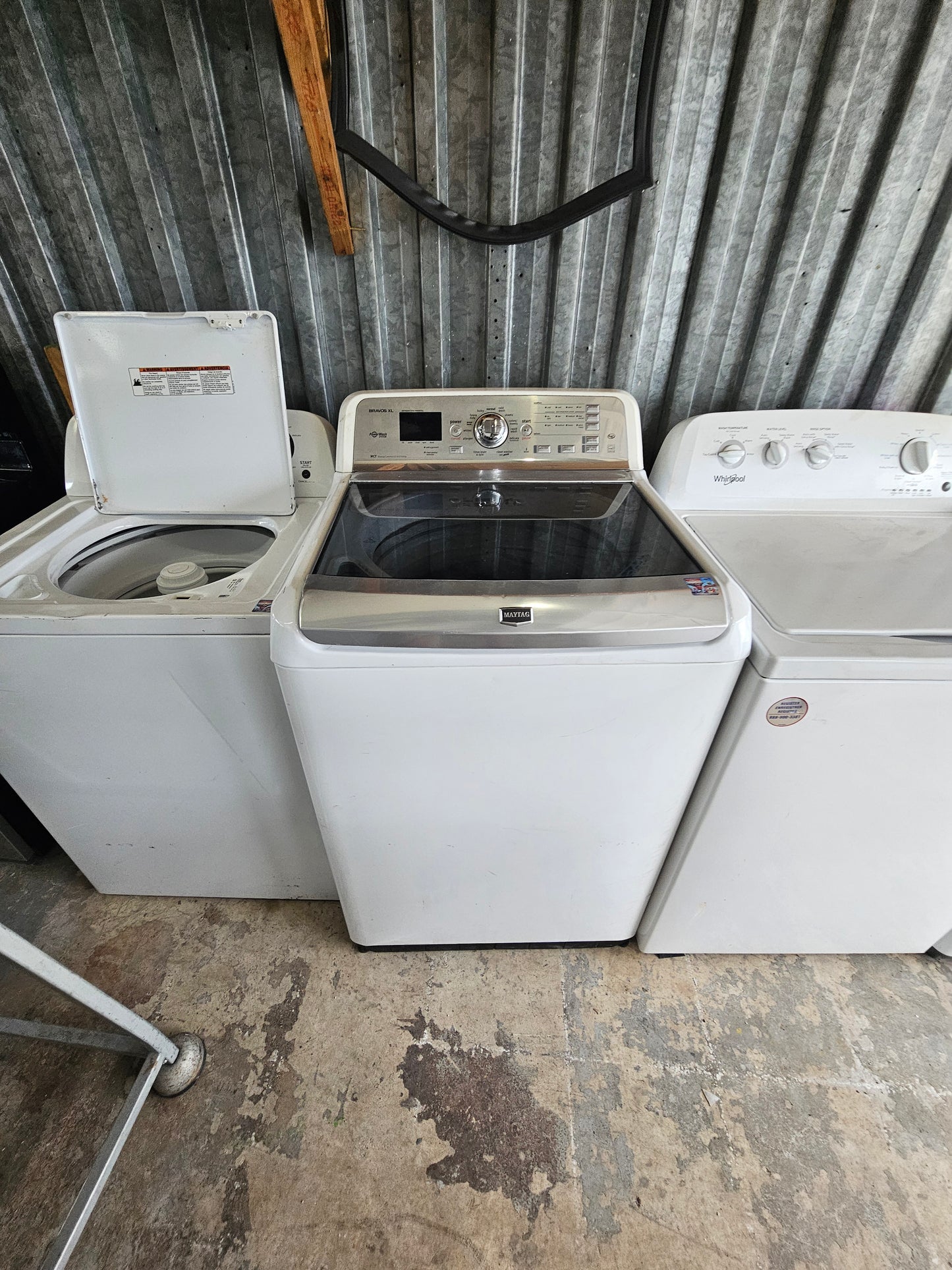 Maytag Bravos XL High-Efficiency Top Load Washer