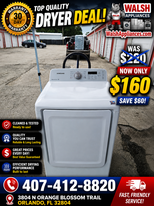 Samsung 7.2 Cu. Ft. Electric Dryer