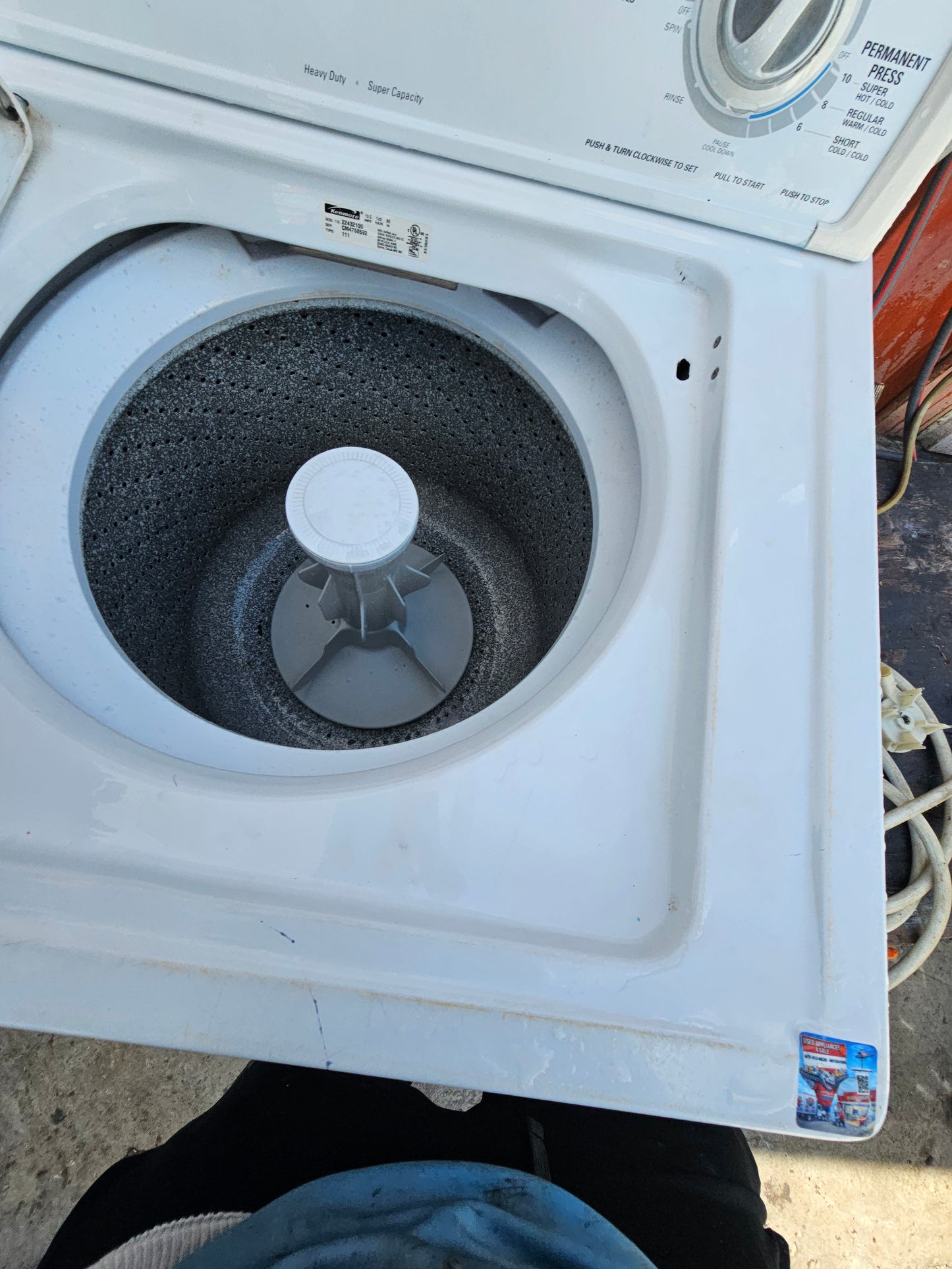 Kenmore 3.2 Cu. Ft. Top-Load Washer
