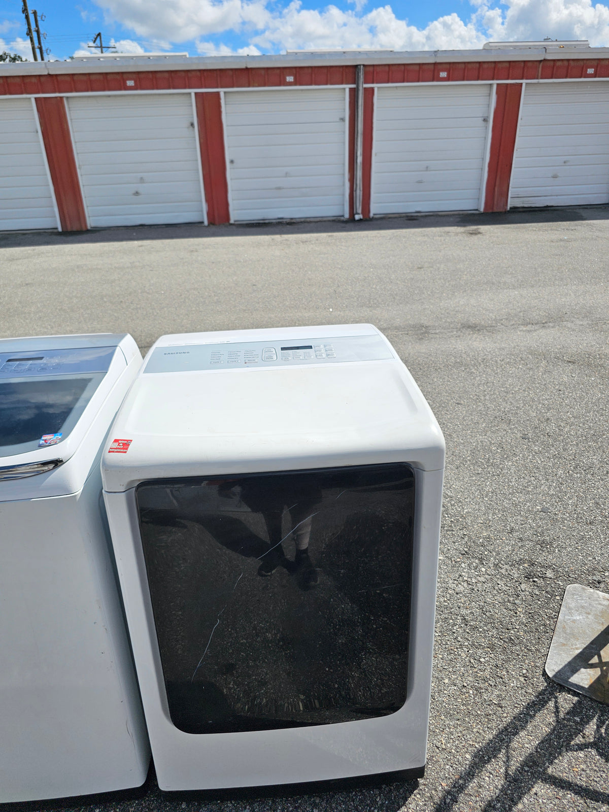 Samsung Washer And Electric Dryer Set