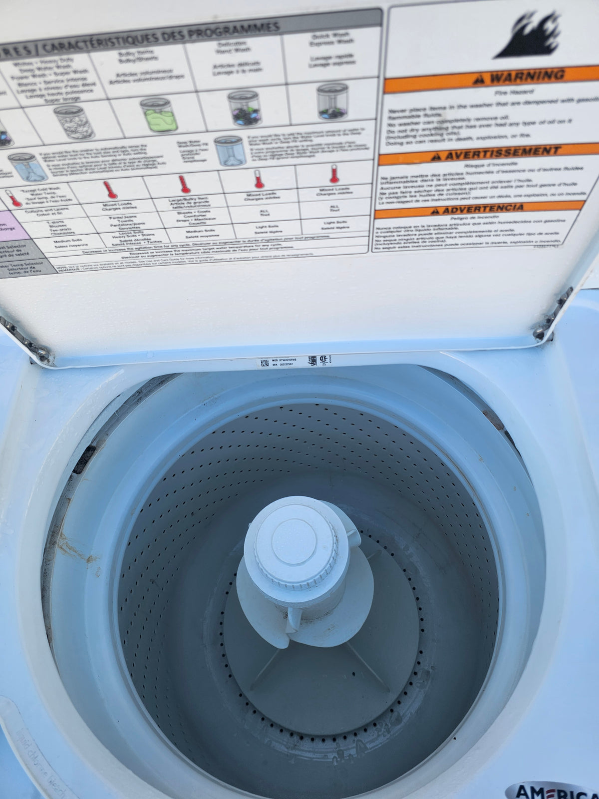 Roper 3.5 Cu. Ft. Top-Load Washer
