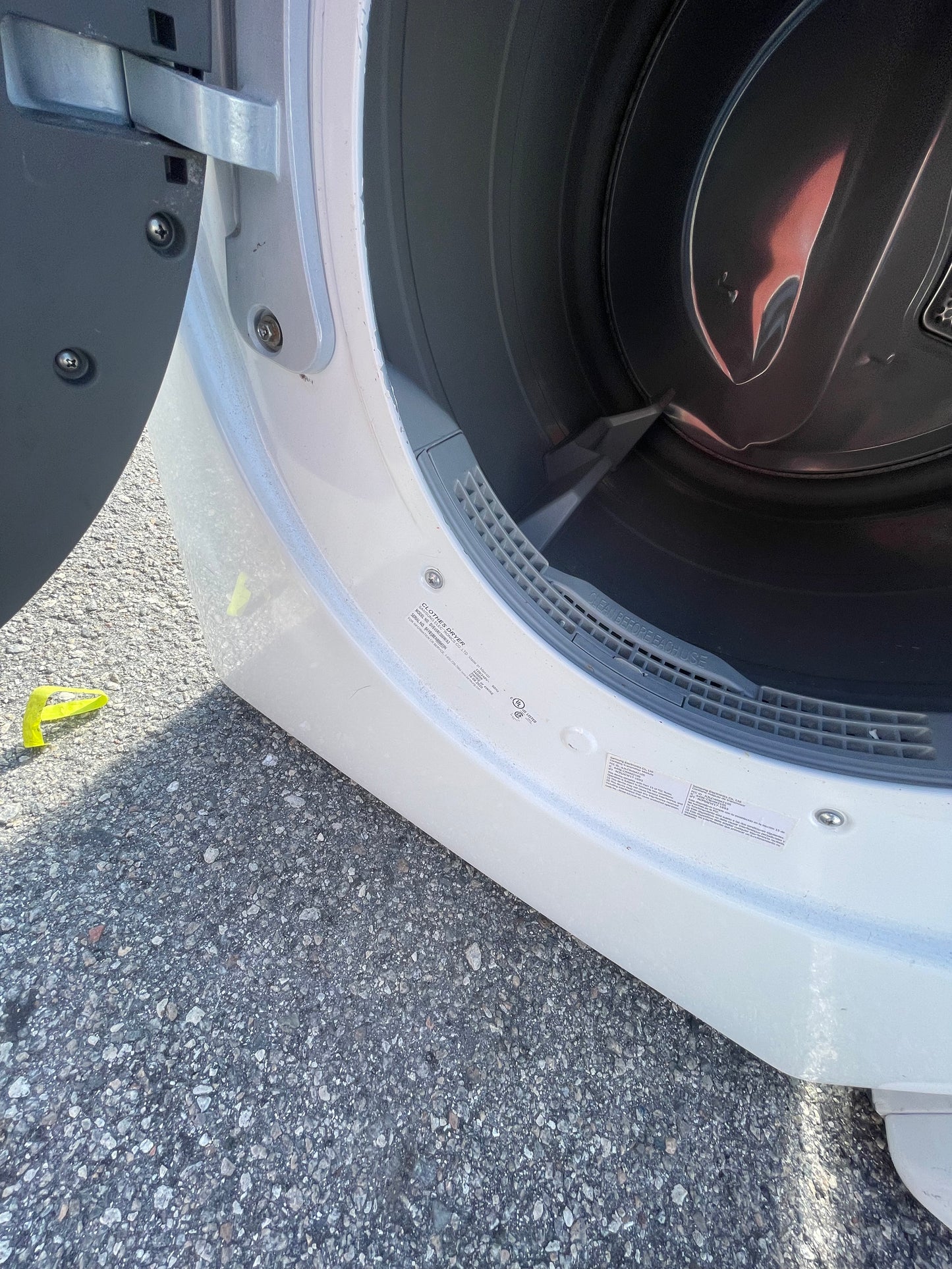Samsung Frontload  Washer And Electric