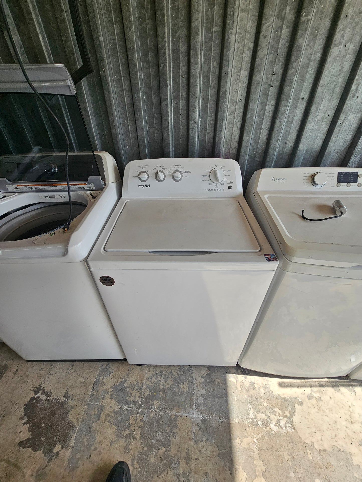 Whirlpool High-Efficiency Top Load Washer