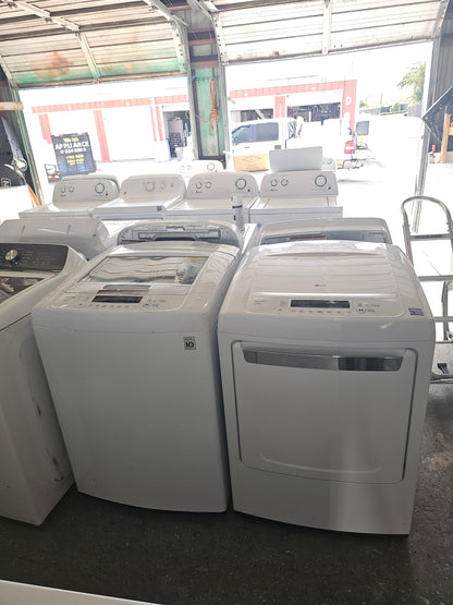 Lg Washer And Electric Dryer Set