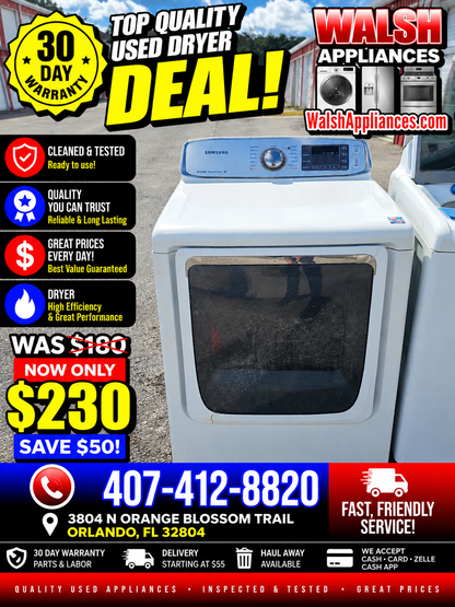 Samsung 7.4 Cu. Ft. Electric Dryer