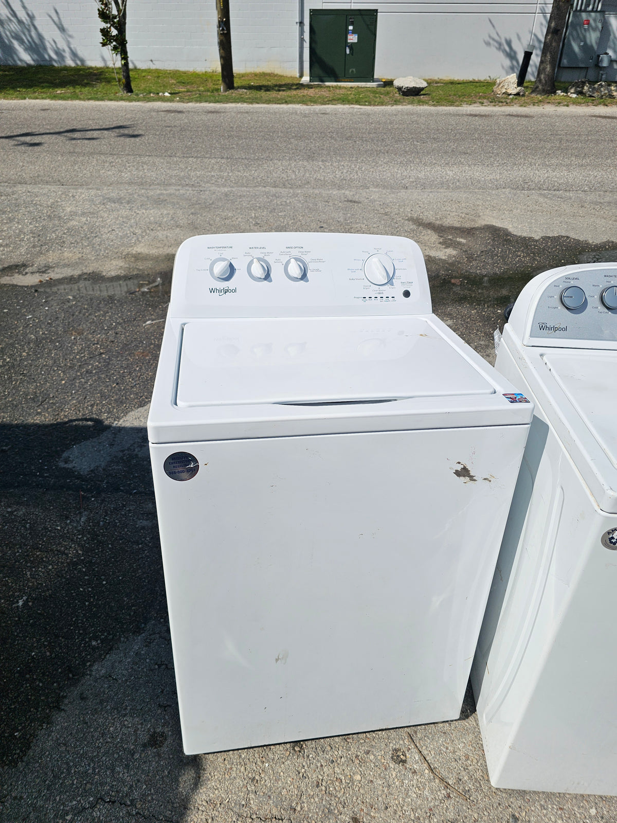 Whirlpool 3.8 cu. ft. High-Efficiency Top Load Washer