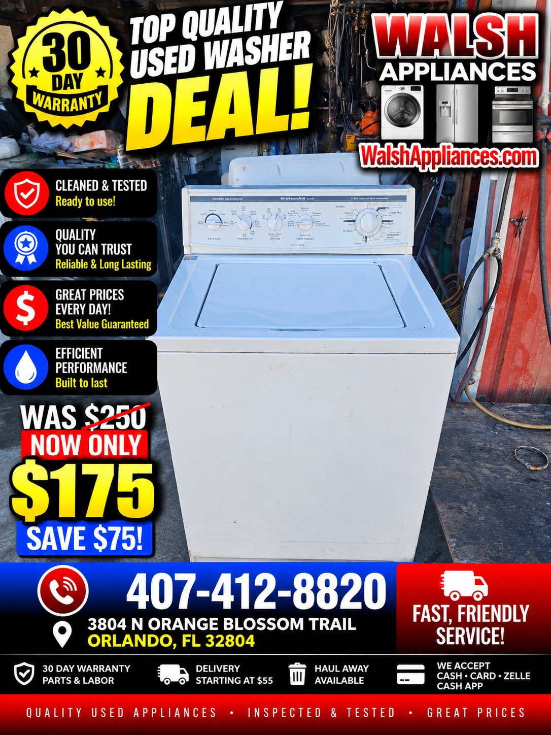 Kitchenaid Direct Drive Washer