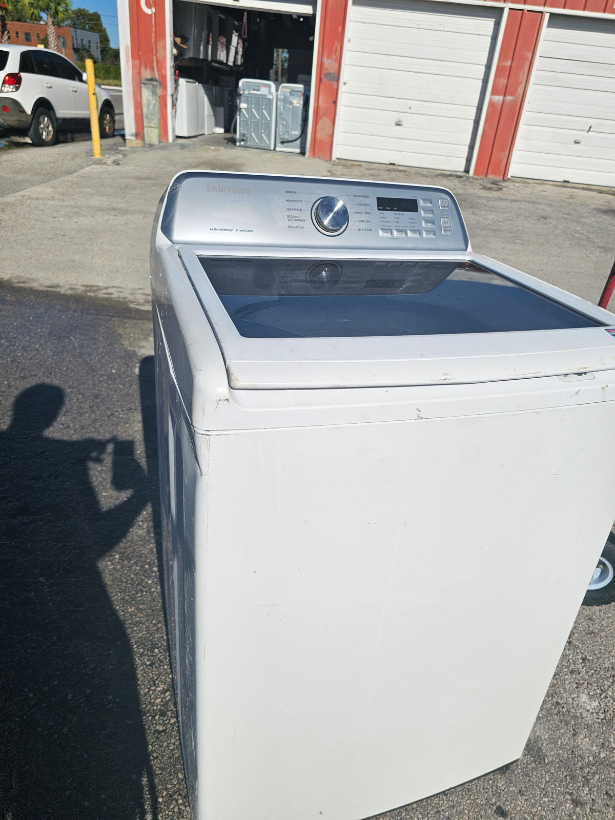 Samsung 4.5 Cu. Ft. High-Efficiency Top-Load Washer with Active WaterJet