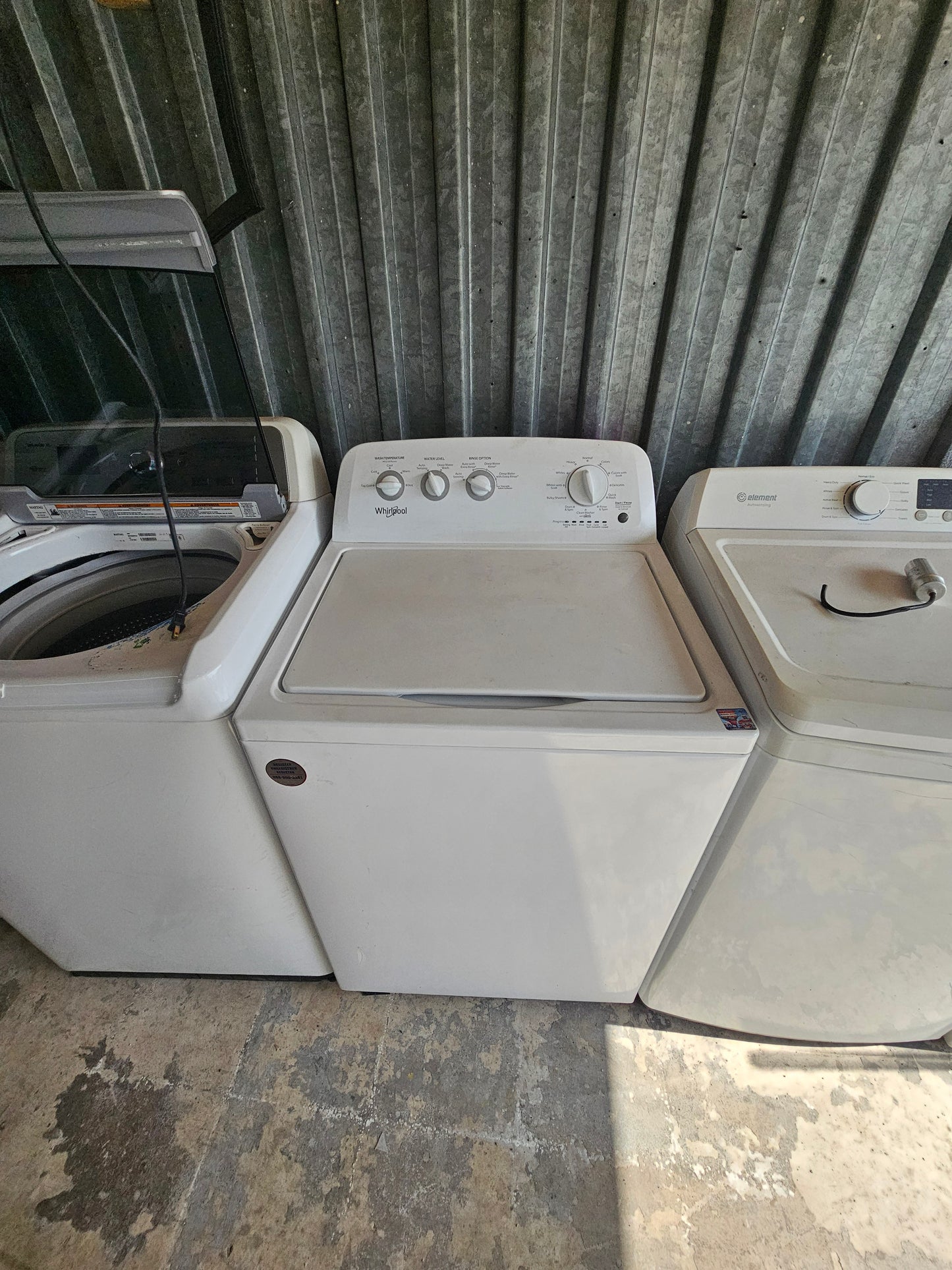 Whirlpool High-Efficiency Top Load Washer