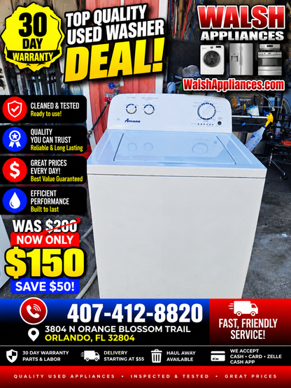 Amana 3.5 Cu. Ft. Top-Load Washer