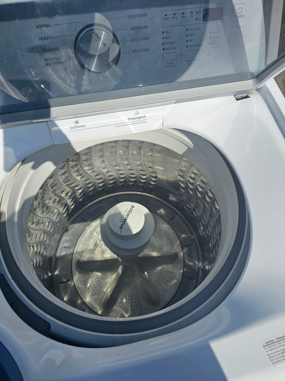 Samsung 4.4 Cu. Ft. Top Load Washer with Agitator